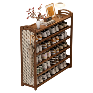 ZHUSHANXIA | Space-Saving Multi-Level Indoor Shoe Rack