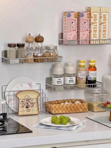 No-Drill Wall Mounted Spice Rack