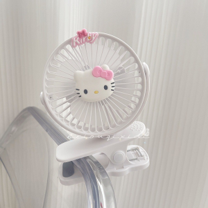 Portable Mini Fan for Baby Stroller Office Desktop Silent Electric Fan Child-Carrying Tool Fresh Style from Mainland China