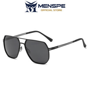 MENSPE Men’s Polarized Sunglasses Double Beam Sunglasses Retro Driving Sunglasses UV400 Clean Vision Sunglasses Cycling Riding Running Glasses for Men