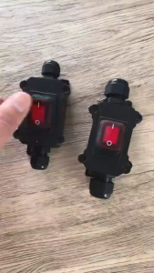 IP67 Waterproof Rocker Switch Box 220V 6A-16A Heavy Duty Outdoor Inline Switch with LED Light Cable Gland KCD1 KCD4 20V 16A Waterproof Switch Box Outdoor Heavy Duty Rocker Switch with LED Light IP67 Weatherproof Inline Control Switch for Water Pump