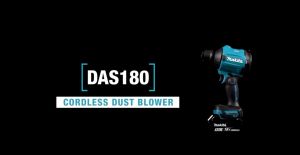 Makita Cordless Dust Blower / Inflator 18V with Accessories. For Electronics Cleaning to Blow-off Job. DAS180Z.
