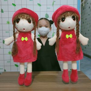 Búp bê Chibi dễ thương đồ chơi búp bê Chibi nhiều màu lông mịn cao cấp mẫu mới