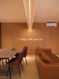 Convex Modern Fluted Wall Panel Indoor Panel Wall Renovation Revamp Wall Covering