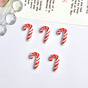 ชุดตกแต่งเล็บเรซิ่นรูปแท่งลูกกวาดเรืองแสง 20 ชิ้น ดีไซน์สร้างสรรค์ สีสันสดใส สำหรับตกแต่งเล็บ DIY ชุดคริสต์มาส