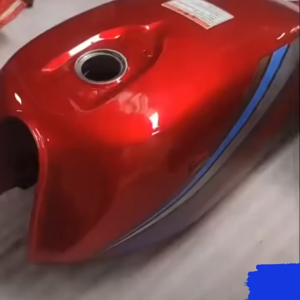 For HONDA TMX125 Barako Bajaj Tmx Stx YtxCT Fuel Tank Protector Waterproof Leather Fuel Tank Protector Cover with Side Bag Motorcycle 125CC-150CC Universal