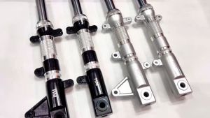 Phuộc Trước Phay Thái HM Màu Đen Và Bạc Căt Ty 3 Phân Hạ 3 Phân Winner V1 - Sản Phẩm Chất Lượng Gian Hàng Uy Tín Giá Cả Cực Tốt Mua Ngay.