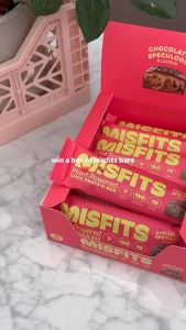 Bánh protein bar cho nữ Misfits hàm lượng đạm cao : 1 thanh 50g