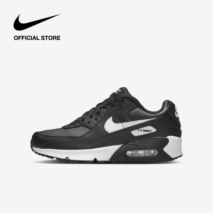 Nike Sepatu Anak-Anak AIR Max 90 LTR Black [CD6864-029] Lazada