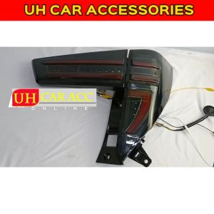 TOYOTA INNOVA 2016 - Onwards LED LIGHT BAR TAIL LAMP TAILLAMP WITH RUNNING SIGNAL ( SMOKE + RED LI NE )