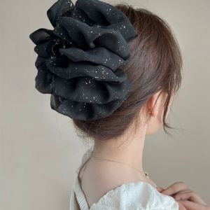 Bow Mesh Hairpin Korean Fashion Elegant Hair Pin Hairclip Women Hair Accessories for Girls