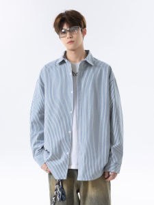 WUKONGYOUHUO | Vintage Striped Long Sleeve Shirt