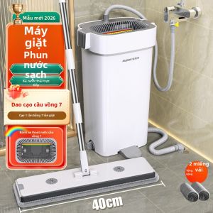 Joybos | Chổi Lau Nhà Không Cần Rửa Tay Có Thể Dùng Khi Ướt Và Khô Cùng Xô