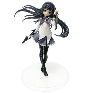 Bandai | Madoka Magica Figure Glasses Xiaomei Flame Akemi Homura Anime PVC Model Birthday Collectible Toys Children Birthday Gift
