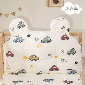 Baby Bedding Crown Shape Cushion Babys Bed Circumference Soft Pack Bed Headrest Newborn Anti-Collision Pure Cotton Block Cloth