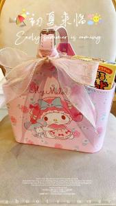 กระเช้าของขวัญหนังรูปมermen กระเช้าเก็บของแบบถือได้สำหรับงานแต่งงาน งานวิทยาลัย งานวันหยุด งานปาร์ตี้ งานเลี้ยงดื่ม งานเลี้ยงดื่ม