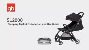 Baby stroller widened sleeping basket for lying down KUN special combination foldable and widened 40cm detachable(Excluding baby strollers)