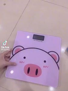 CÂN ĐIỆN TỬ HÌNH HEO CHỊU LỰC ĐẾN 180KG - CÂN CHUẨN - CÂN ĐIỆN TỬ THEO DÕI SỨC KHỎE VÀ NHIỆT ĐỘ PHÒNG SIÊU BỀN