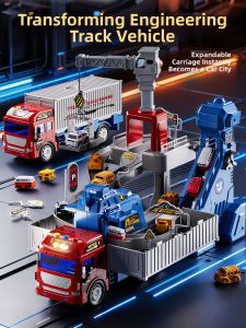 Choochoopa | Deformable Multi-functional Engineering Track Cargo Car