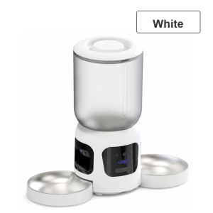 Dual-Camera Pet Feeder with 6L Food Hopper App Remote Feeding 180 Degree Wide Angle Live View OEM ODM Customizable