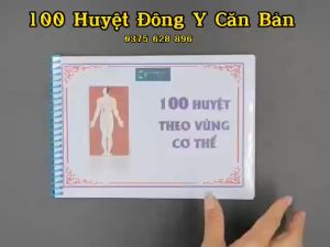 Cuốn 100 Huyệt Đông Y - Diện Chẩn Thân Tâm