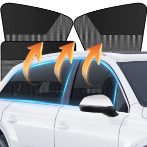 ตัวดูดแม่เหล็กสะกดสองครั้งแผ่นกรองแสงติดรถยนต์ใหม่2025ผ้าม่านรถยนต์ฟิล์มป้องกันกระจกฤดูร้อนฉนวนกันความร้อนดวงอาทิตย์บังแดด