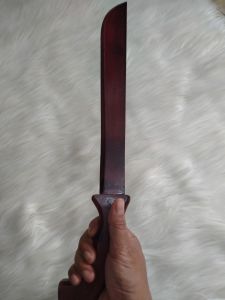 GOLOK KAYU UNTUK LATIHAN PENCAK SIKAT TUNGGAL BAKU DLL