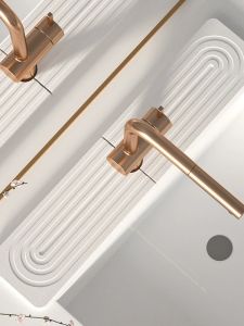 Algae Mud Kitchen Faucet Storage Mat Quick Dry Hard Pad Bathroom Sink Hand Washing Absorbent Pad Nordic Style Home Use Bath Mat