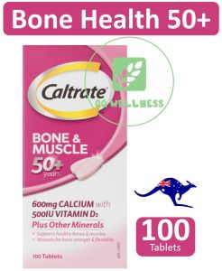 Caltrate Bone Muscle Joint Health Calcium Vitamin D Minerals UCII Collagen 60/100/200 Tablets