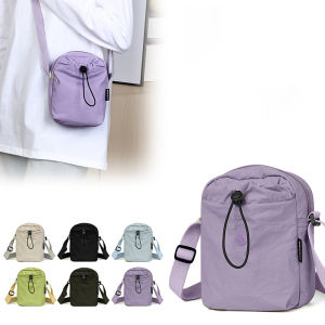 Womens Mini Crossbody Bag Nylon Portable Mobile Phone Shoulder Bag