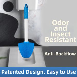 Anti-Odor Insect-Repellent Backflow-Preventing Toilet Plug