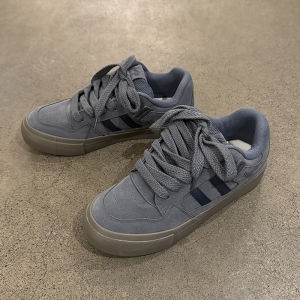 Retro Casual Mens Deqin Shoes High Street Style Versatile Flat Heel Wear Resistant Rubber Bottom Pure Color Spring Autumn