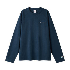 Champion | Long Sleeve Round Neck T-Shirt Loose Fit Ribbed Cotton