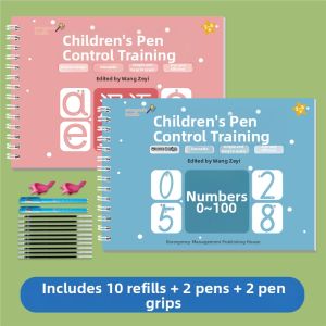 MOWEI | Pencil Control Training Writing Book for Children