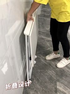 Simple folding desk Removable desk Computer desk study desk Two-sided desk easy storage