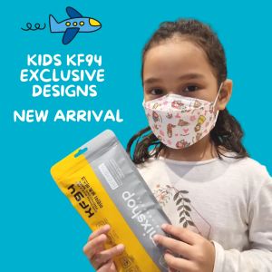 mixshop NEW DESIGNS KF94 KIDS MASK INDIVIDUAL PACKAING BFE>99% SG READY STOCK