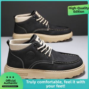 Warrior | Retro Waterproof & Slip-resistant Mens Low-top Casual Shoes
