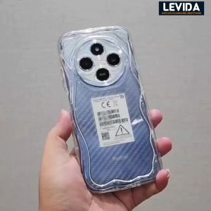 Case Silikon Wavy Gelombang Clear Case Poco C65 Poco C75 Poco M5S Poco X6 5G Poco M6 Pro 4G