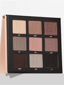 Beautybay Eye Shadow Plate 9 Colors Matte Shimmer Long Lasting Color Rendering Niche Style Brand Portable Gift Makeup Eye Shadow Plate