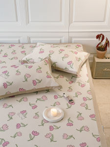 ชุดเครื่องนอนระดับไฮเอนด์ ฤดูร้อน ไอซ์ ผ้าไหม พร้อมแผ่นรองนอน นุ่ม ชิ้น ผ้าคลุมเตียง ซักได้ ใช้กับเครื่องปรับอากาศ ขนาด 18 เมตร สไตล์อินส์ พับเก็บได้ ใช้ได้ทุกคน