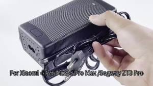 Bộ Sạc 54.6V 2A Cho Xe Tay Ga Điện Xiaomi 4 Pro Plus/Max Phụ Kiện Tương Thích Với Ninebot G3 F3 GT3 ZT3