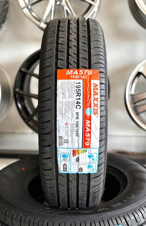 195R14 MAXXIS 579 ยางใหม่ปี2025🇹🇭ราคาโปร1เส้น แถมจุ๊บลมยางแท้👍มีรับ ...