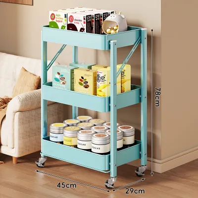 evesigar | Kệ Lưu Trữ Di Động Nhiều Tầng Gấp Được