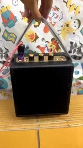 didi-พร้อมส่ง เสียงดี พกพาสะดวก ลำโพงบลูทูธไร้สาย M12 เบสแน่นๆ พร้อมสายหิ้วเก๋ๆ