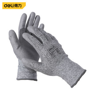 deli | Găng Tay Làm Việc Chống Trượt Bền Với Lớp Dày