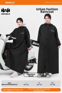 WANSLO | Long Full-body Raincoat for Adults