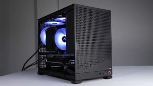 ส่งไว Jonsbo D32 Pro MicroATX Black Media Z Computer Case เล็ก หรู เย็น mesh 5ด้าน ฝากระจกนิรภัย