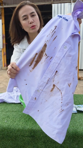 HyKUun ผงซักฟอกไฮคุน สูตรเข้มข้น ลดกลิ่นอับ ไม่มีสารฟอกขาว กำจัดเชื้อแบคทีเรีย ไรฝุ่น 100 กรัม สำหรับผ้าขาวและสี ปลอดภัยต่อผิว