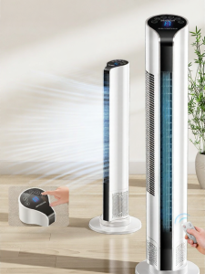 [China Plug Without Adapter] New Style Bladeless Tower & Floor Fan