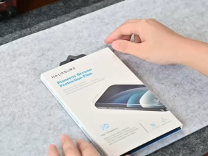 HALOSURE PIONEROS CLEAR Tempered Glass Screen Protector for iPhone 16 PRO / 16 PRO MAX